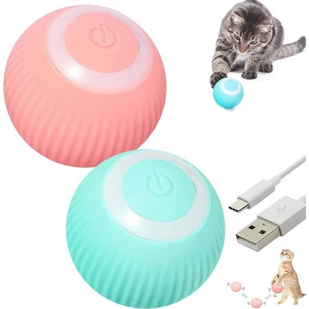 Divertida Pelota Interactiva para Gatos y Perros
